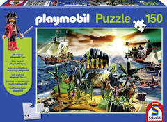 Schmidt Playmobil Puzzle 150 piece: Pirate Island- 7+- 56020